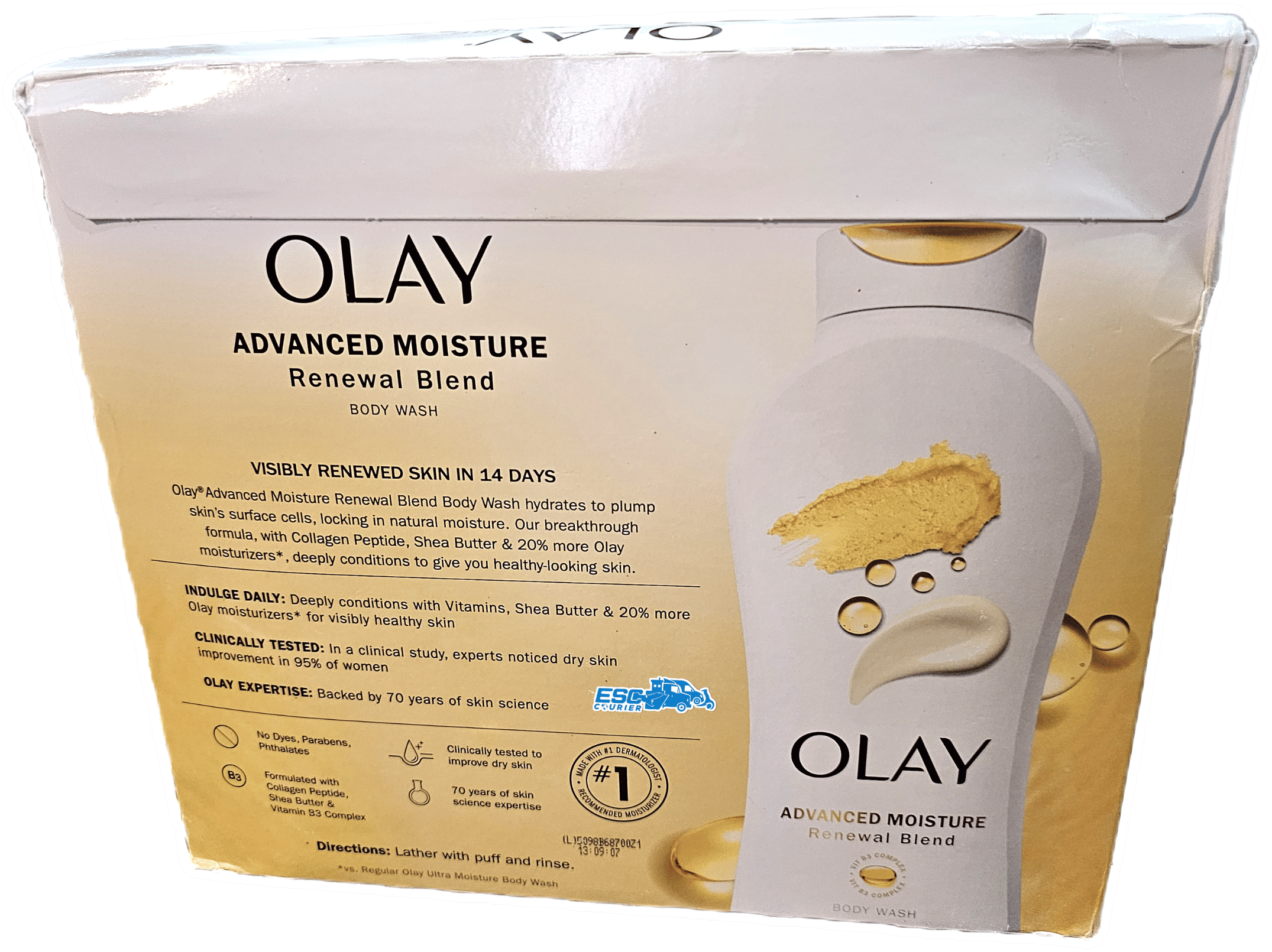 Olay Advanced Moisture Renewal Blend Body Wash (3-Pack) - Image 2