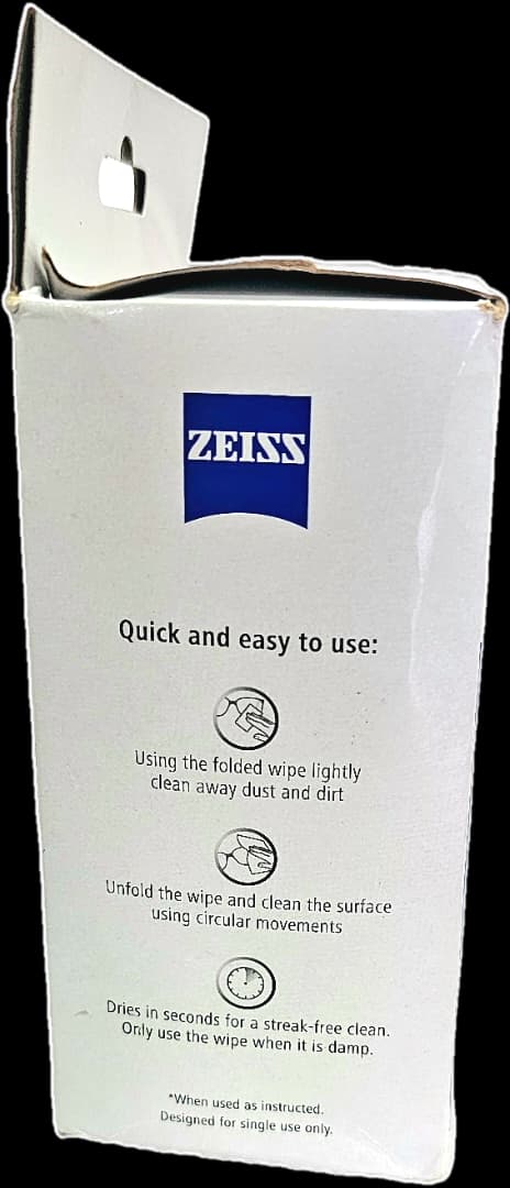 ZEISS 100 Lens Wipes - Image 2
